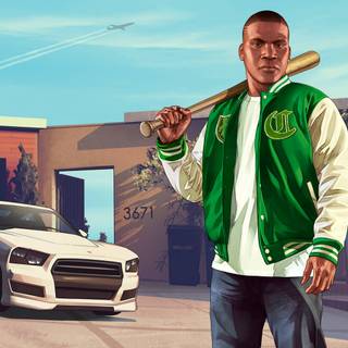 Franklin GTA5 wallpaper