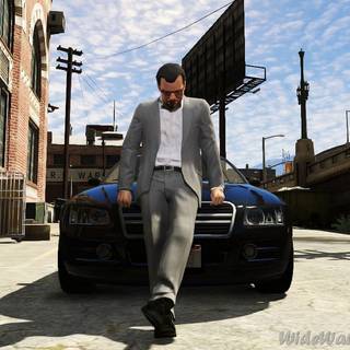 Michael GTA V wallpaper