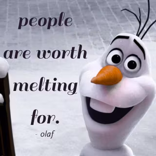 Olaf quotes wallpaper