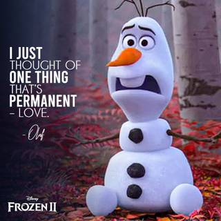 Olaf quotes wallpaper