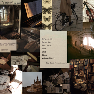 Aesthetic laptop dark academia wallpaper