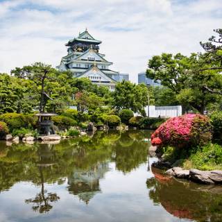 Osaka Castle wallpaper
