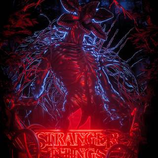 Stranger Things Day Night iPhone wallpaper