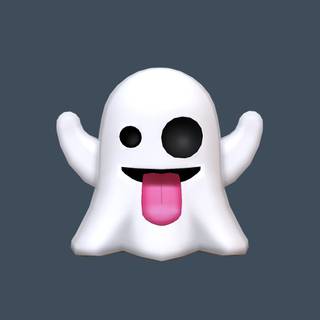 Ghost Emoji wallpaper