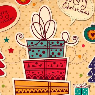 Happy New Year vector wallpaper