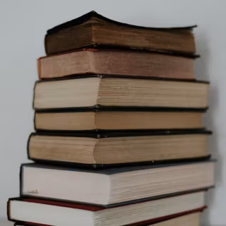 Stack of books wallpaper