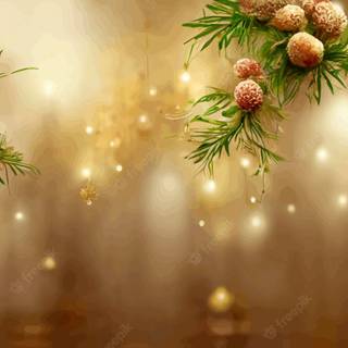 Christmas holiday party wallpaper