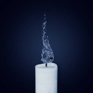 4k candle wallpaper