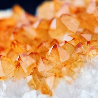 Citrine crystal wallpaper