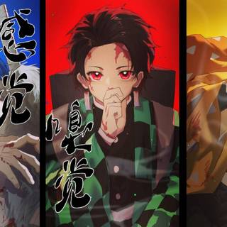 Tanjiro x Zenitsu wallpaper