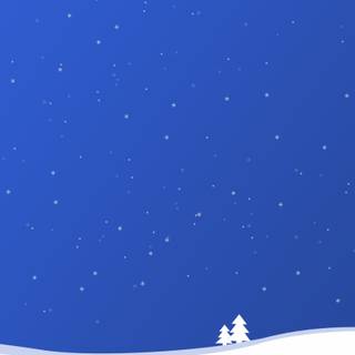Christmas white blue wallpaper