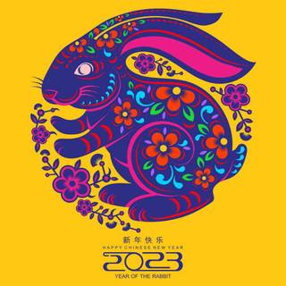 Chinese New Year Rabbit wallpaper