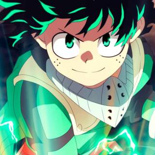 Deku smile wallpaper