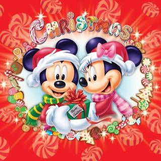 Disney desktop Christmas wallpaper