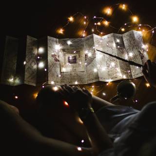 Harry Potter Christmas 4k wallpaper