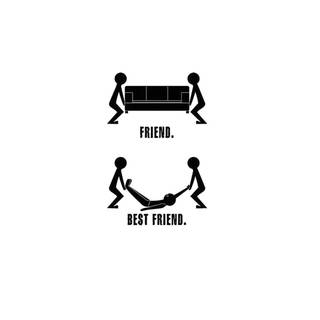 Matching friend wallpaper