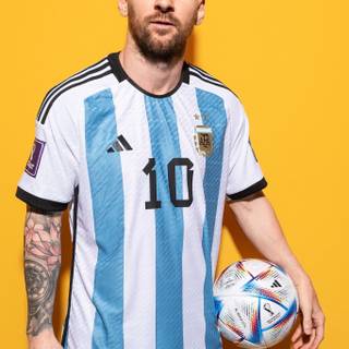 Messi Qatar wallpaper