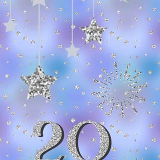 2023 New Year mobile wallpaper