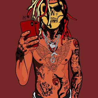 Boy gangster cartoons wallpaper