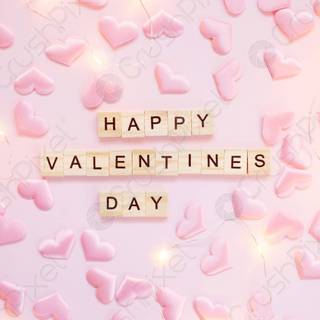 Valentines pastel wallpaper