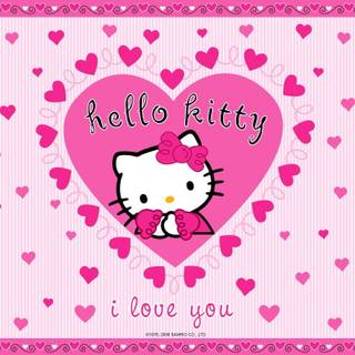 Aesthetic Hello Kitty Valentines wallpaper