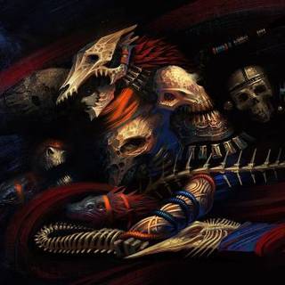 Skull warrior wallpaper