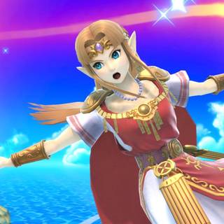 Zelda Smash Bros wallpaper