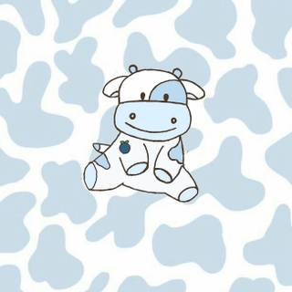Cow print phone wallpaper