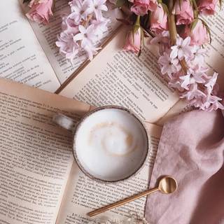 Spring cozy aesthetic wallpaper