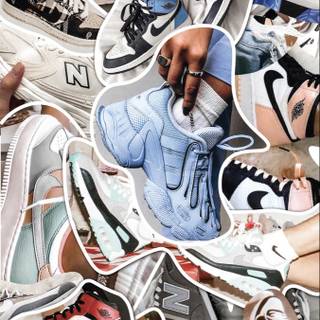 Nike collage wallpaper