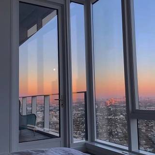 Apartment view wallpaper