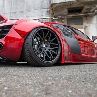 Audi R8 Liberty Walk wallpaper