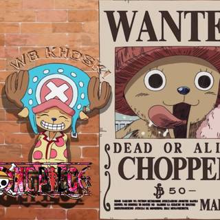Chopper wanted poster wallpaper