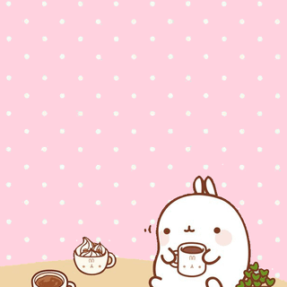 Winter Molang wallpaper