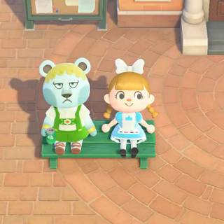 Klaus ACNH wallpaper