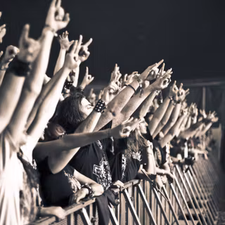 Metal concert wallpaper