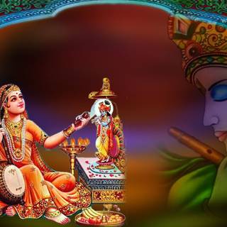 Radha Krishna PC wallpaper
