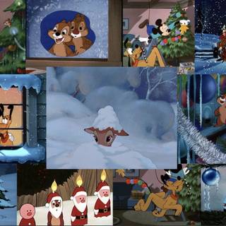 Disney Christmas Macbook wallpaper