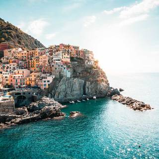 Manarola Cinque Terre Italy wallpaper