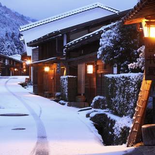 Japan snow winter wallpaper