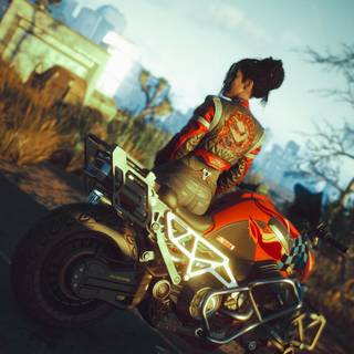 Cyberpunk Panam wallpaper