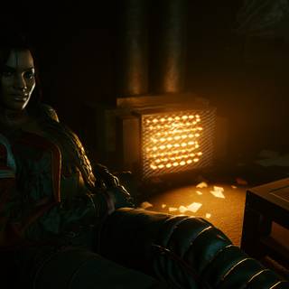 Cyberpunk Panam wallpaper