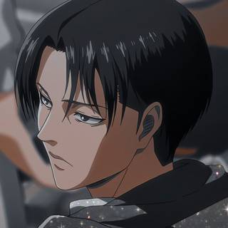 Levi face wallpaper