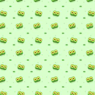 Pixel frog wallpaper