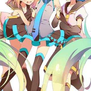 Miku and Rin wallpaper