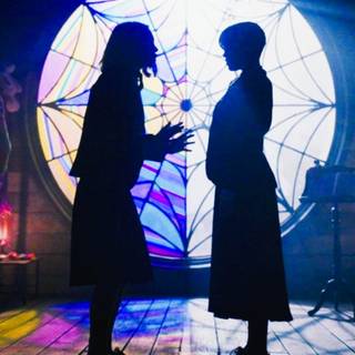 Enid and Wednesday wallpaper