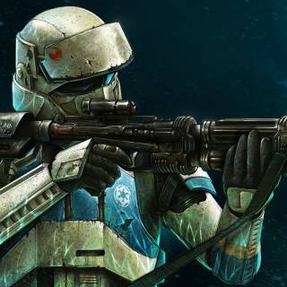 Stormtrooper blaster wallpaper