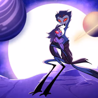 Stolas and Octavia wallpaper