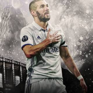Benzema 2023 mobile wallpaper