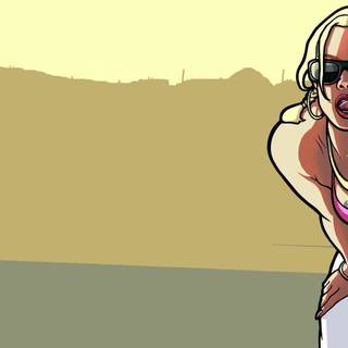 All GTA girls wallpaper